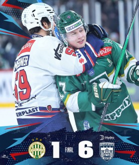 Osztrák jégkorongliga - 6-1-re nyert a Volán az FTC vendégeként