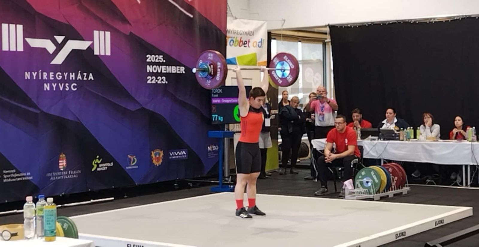 Országos Súlyemelő  Magyar bajnokság - Török Fanni Országos csúcsokat emelt!