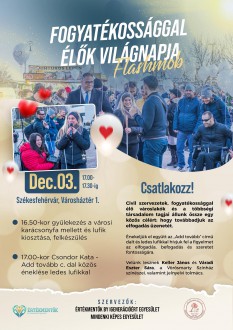 A fogyatékossággal élő emberek világnapján éneklős flashmobra várnak mindenkit a Városház téren