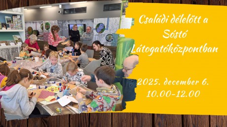 Karácsony jegyében rendeznek családi mesedélelőttöt a Sóstón