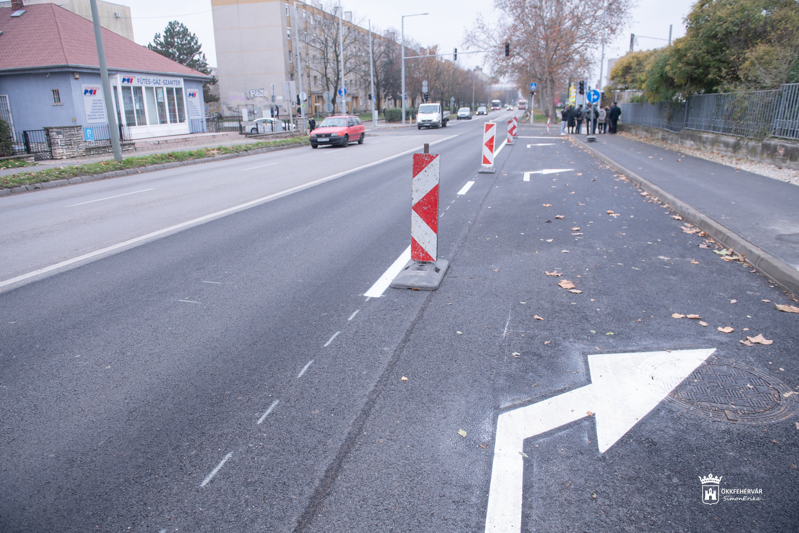 Finisében a Horvát István utca - Hosszúsétatér csomópontjának átépítése