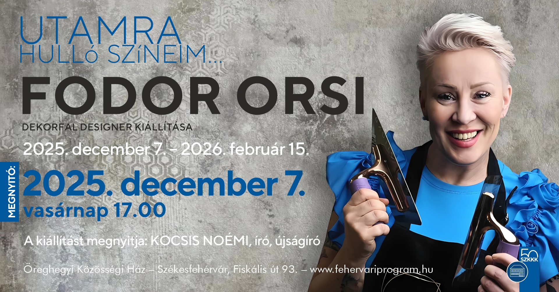 A lélek textúrái – Fodor Orsi alkotásai az Öreghegyen