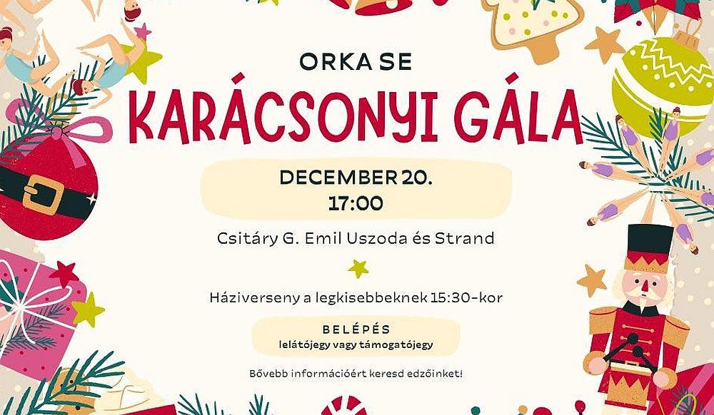 Szinkronúszás - december 20-án lesz az Orka-gála az uszodában