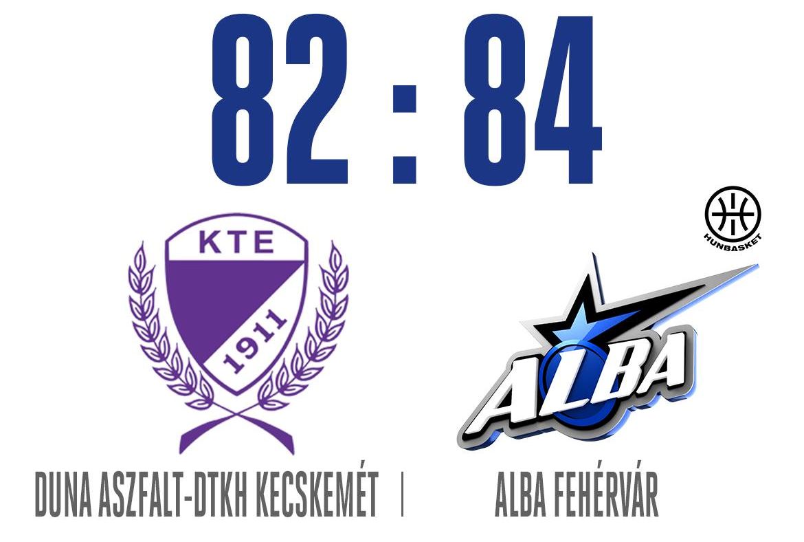 Alba Fehérvár győzelem hosszabbítás után Kecskeméten
