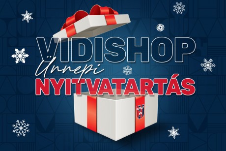 December 22-ig várja a szurkolókat a Vidishop a Sóstói Stadionban