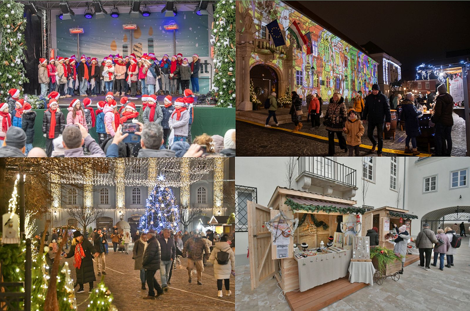 Színpadi gyermekműsorok, élő adventi naptár és ünnepi koncert