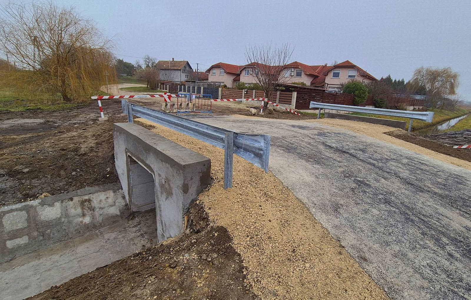 Elkészült a Maroshegyen az Aradi utcai csőáteresz átépítése