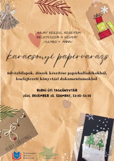 Karácsonyi díszeket készíthetünk feleslegessé vált papírokból