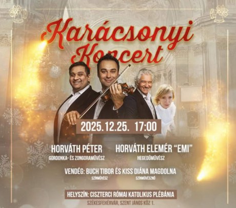 Ingyenes koncertre várnak mindenkit karácsony első napján a Ciszterci templomba