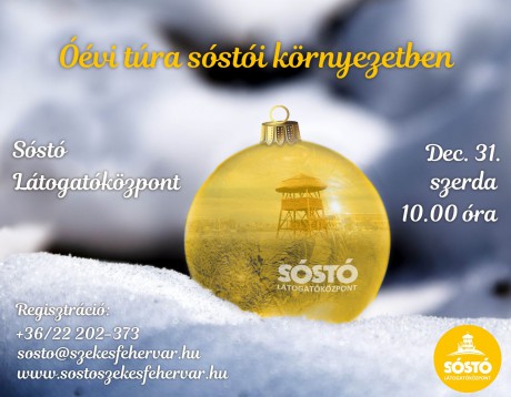 Túrával búcsúztatják az óévet a Sóstón - érdemes bögrét vinni