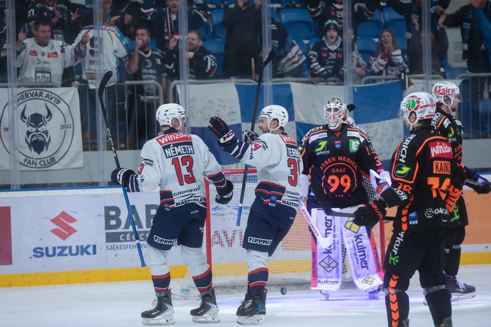 Nagyszerű Volán győzelem a tabellamásodik Graz ellen