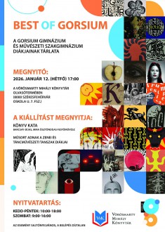 „Best of Gorsium” – kiállítás a könyvtárban a diákok munkáiból