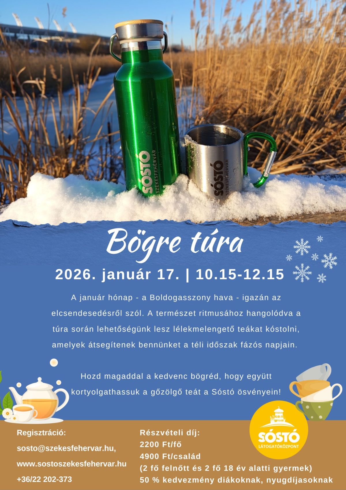 Újabb bögretúrára várják a természet szerelmeseit a Sóstón