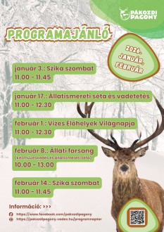 Ismeretterjesztő programok és állati farsang a Pákozdi Pagonyban