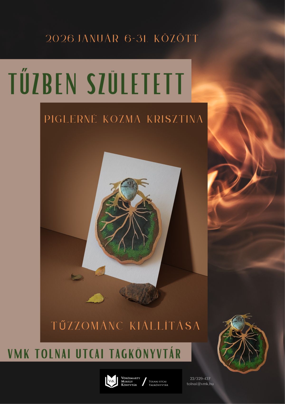 Tűzben született – Piglerné Kozma Krisztina a tűzzománckészítés fortélyairól