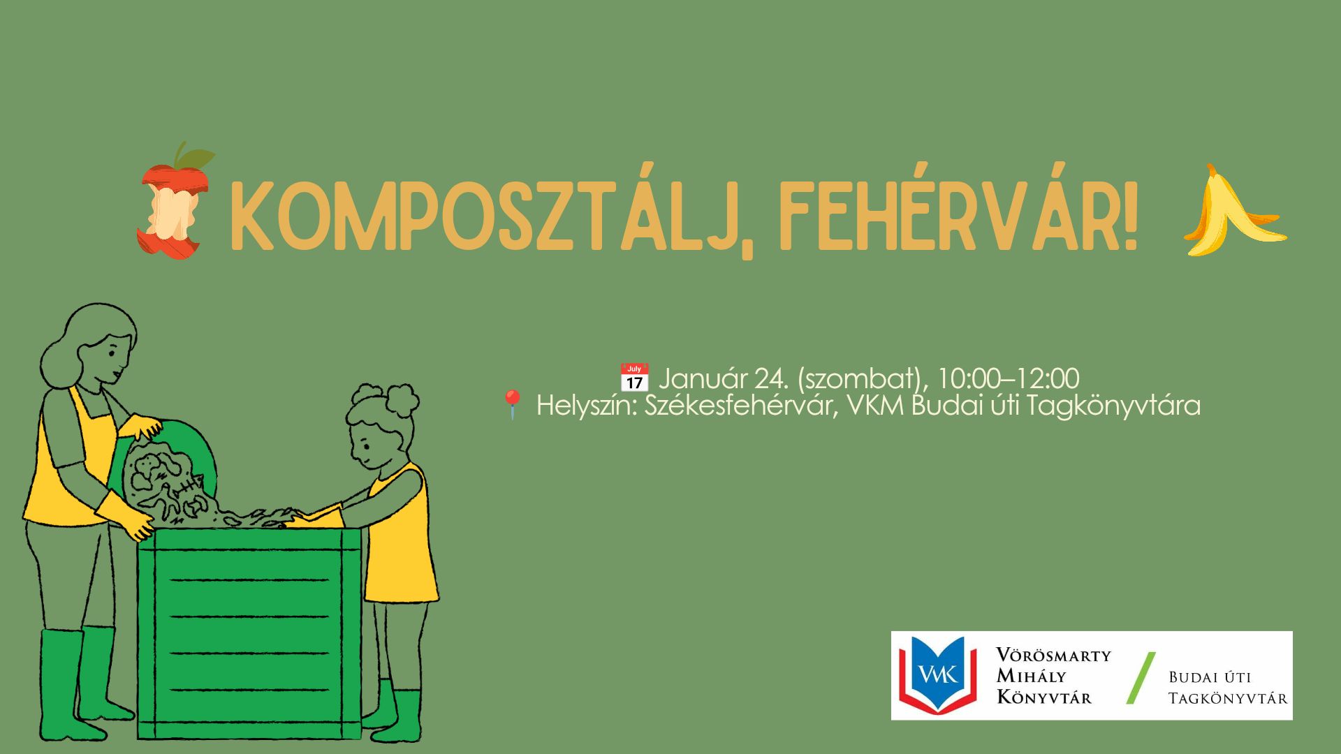 Utolsó állomásához érkezik a „Komposztálj, Fehérvár!” sorozat