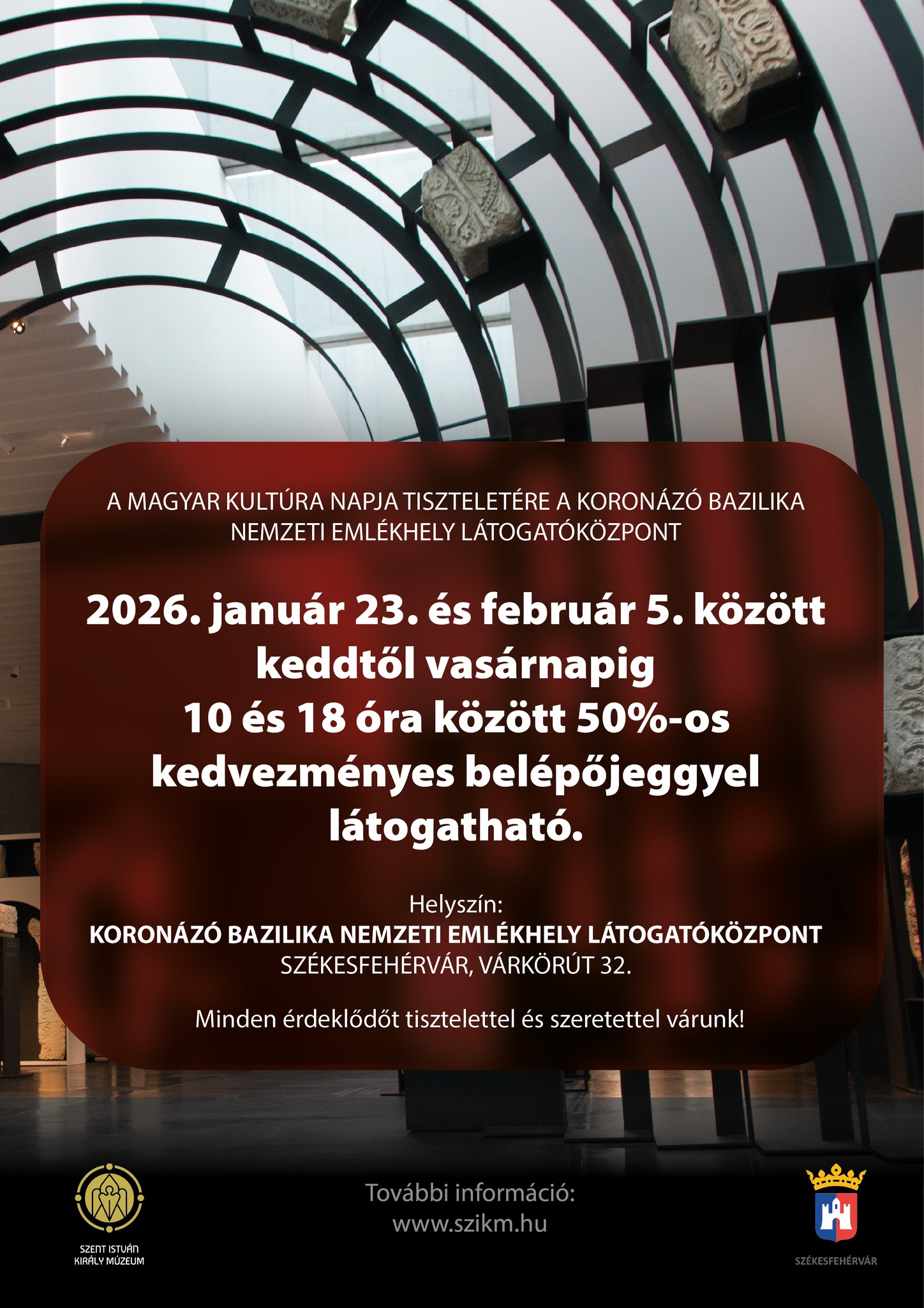 Féláras belépővel látogatható a Nemzeti Emlékhely Látogatóközpontja február 5-ig