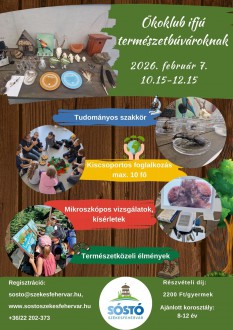 Ökoklubot indítanak ifjú természetbúvároknak a Sóstón