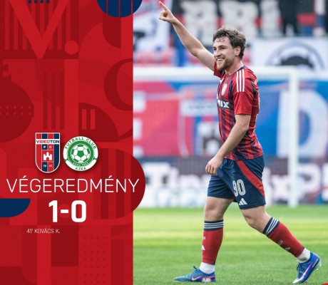 Fontos győzelem Sóstón - Kovács Krisztián góljával nyert a Videoton