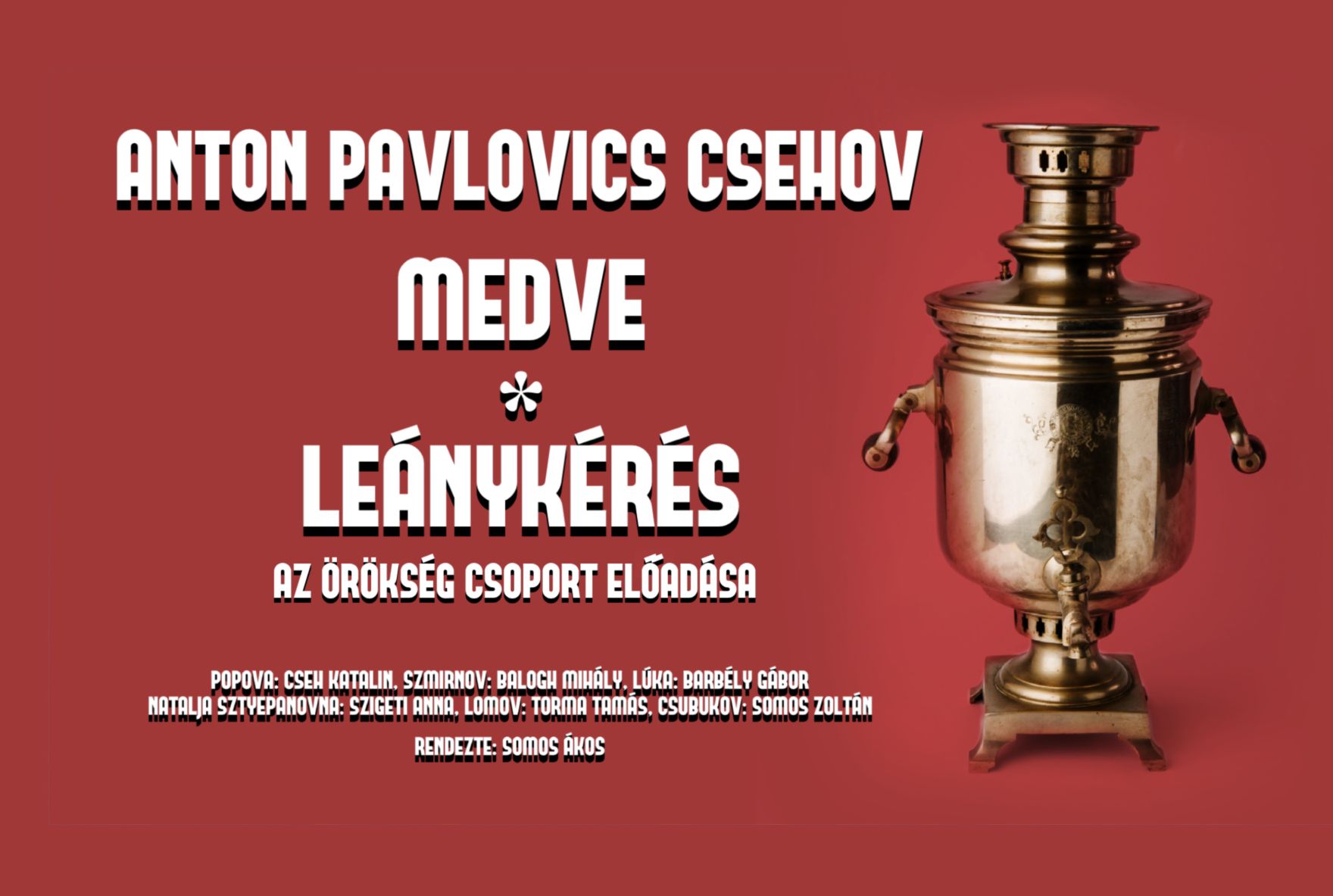 Csehov-komédiák és a Feszített víz hétvégén a V54 színpadán