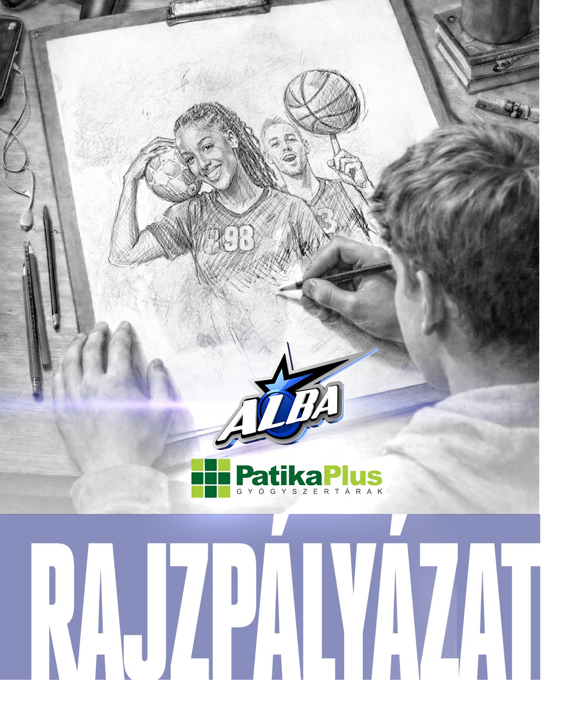 12. alkalommal hirdetett rajzpályázatot iskolás gyerekeknek az Alba Fehérvár