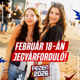 Szerdán FEZEN-jegyárforduló - február 18-ig még él a kedvezmény