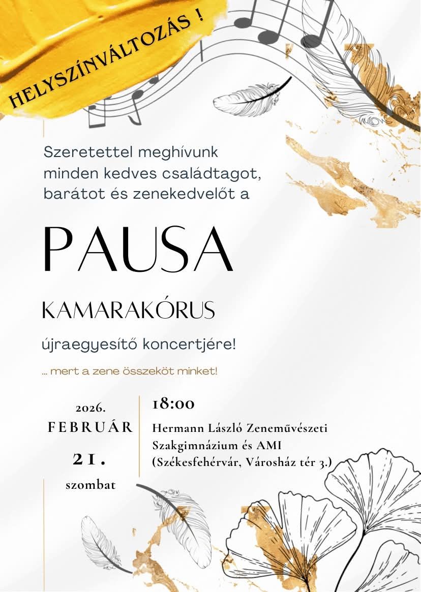 A Pausa újra együtt egy felejthetetlen koncert erejéig!