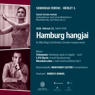 Hamburghoz kötődő zeneszerzők művei csendülnek fel az ARSO Somorjai-estjén