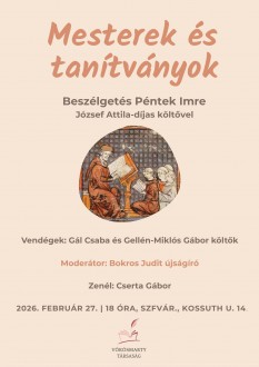 Mesterek és tanítványok – beszélgetés Péntek Imre költővel