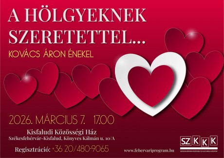 Dalcsokorral köszöntik a hölgyeket Kisfaludon nőnap alkalmából