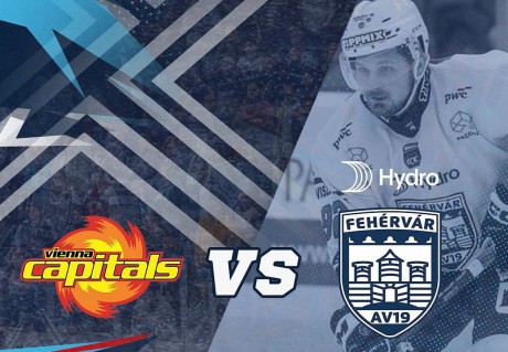 Elindult a jegyértékesítés a Hydro Fehérvár AV19 – Vienna Capitals rájátszás-kvalifikáció mérkőzésre