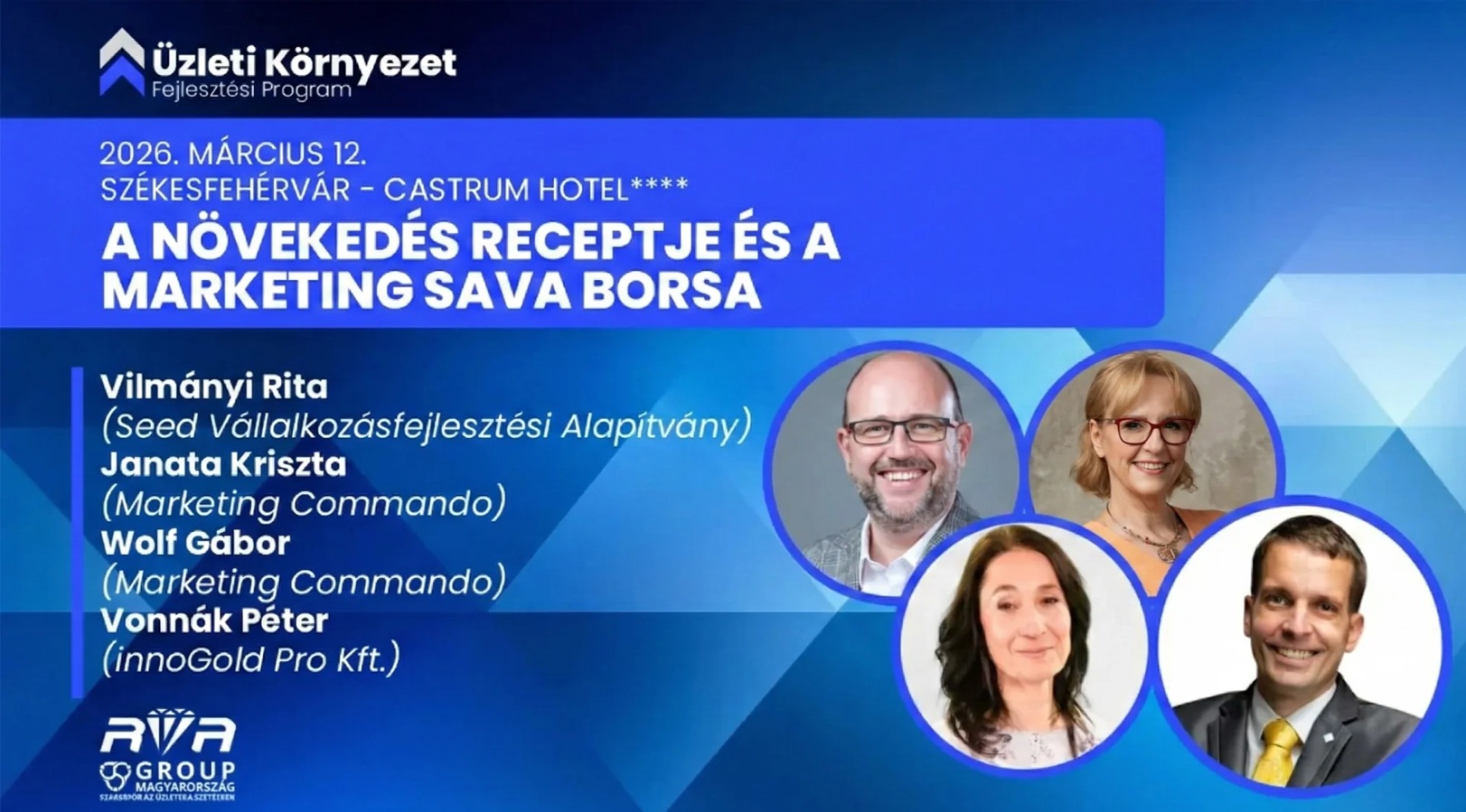 Marketing és vállalkozásfejlesztés – ingyenes előadás vállalkozóknak