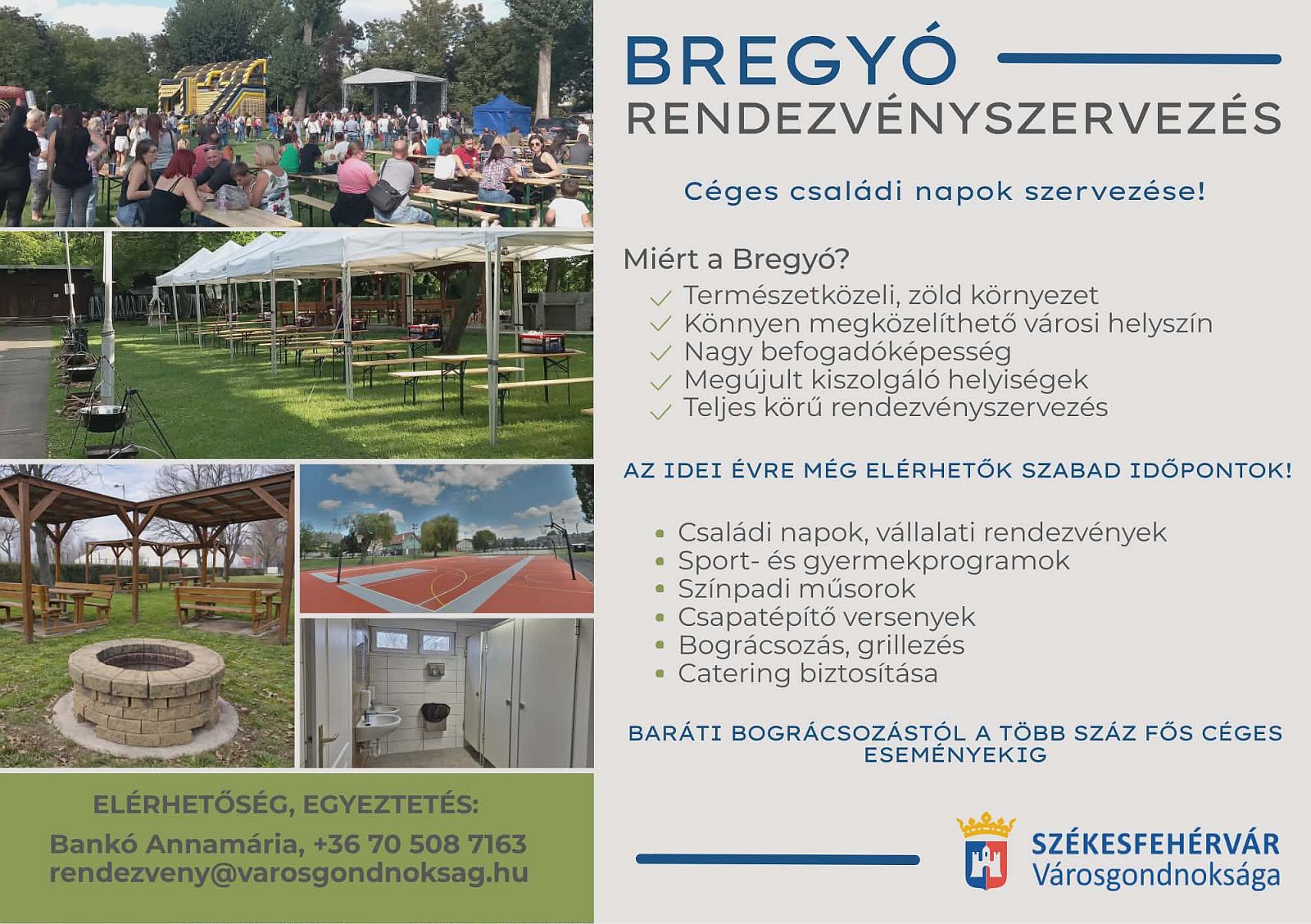 Céges családi napok a Bregyóban - vannak még szabad időpontok