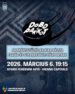 Dobd be a pakkot! – adománygyűjtés az Alba Bástyának a Volán meccsen