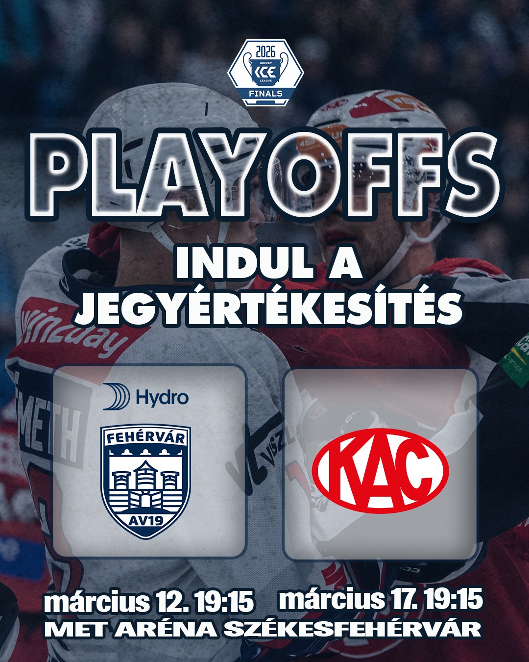 Elindult a jegyértékesítés a Volán Klagenfurt elleni negyeddöntőjére