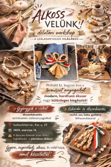 Szakmai délelőtt és alkotó délután a szálasanyagok mentén a Kézművesek Házában