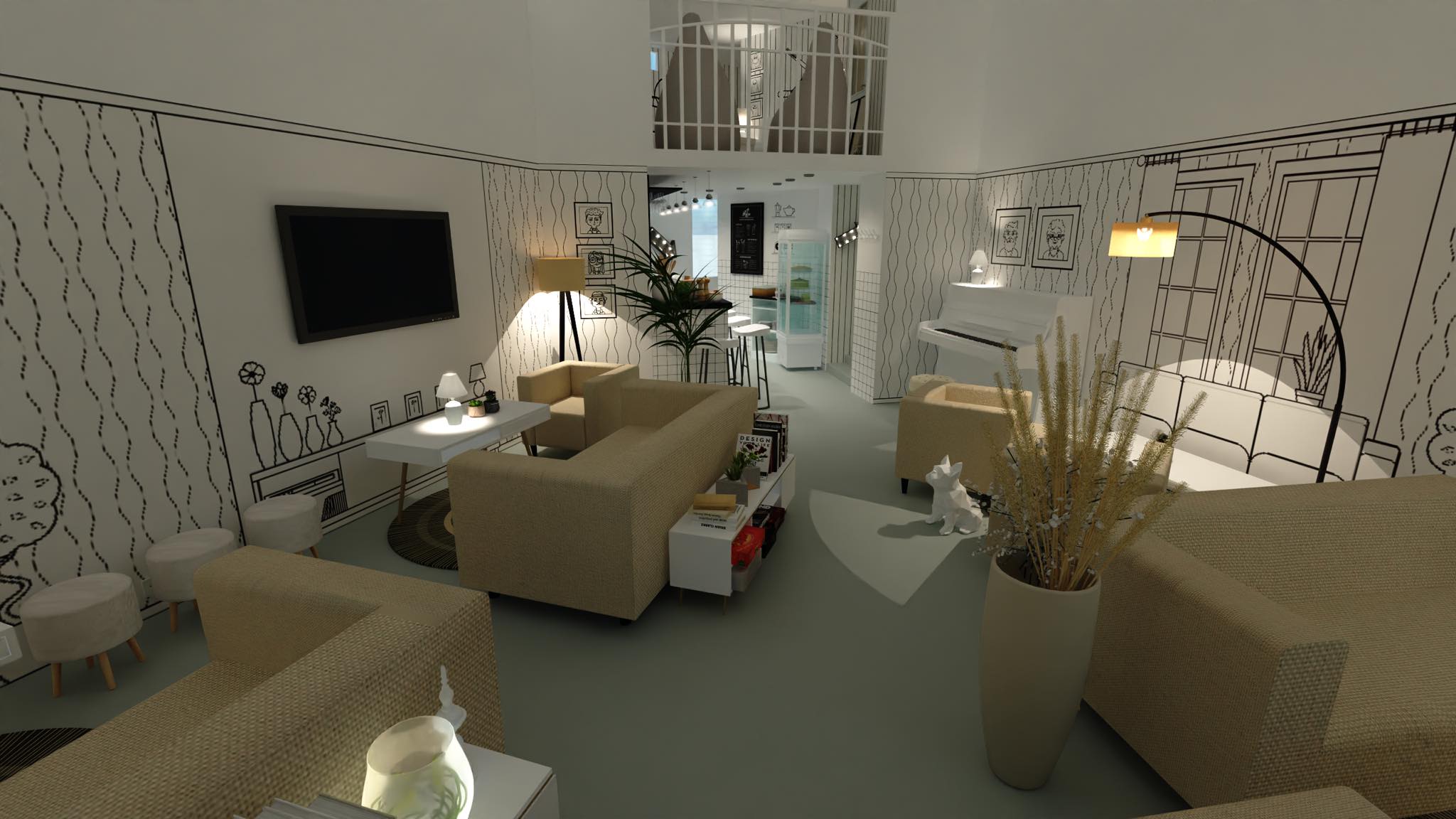 Élőzenés esték és kávézói hangulat: március 13-án nyílik Fehérváron a Rajzos