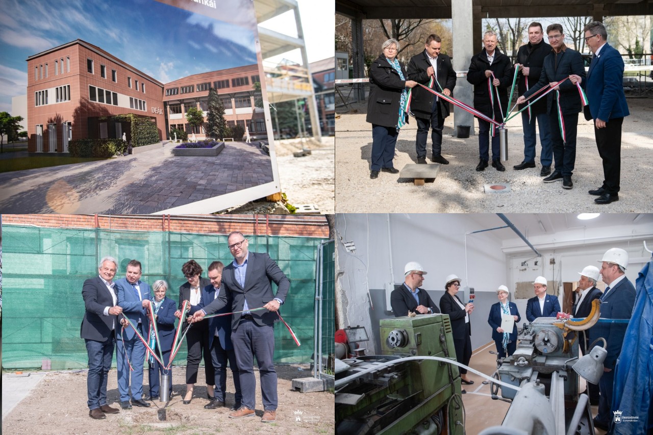 Megújuló, bővülő technikumok Fehérváron – alapkőletétel a Deákban, a Bugátban és a Váciban