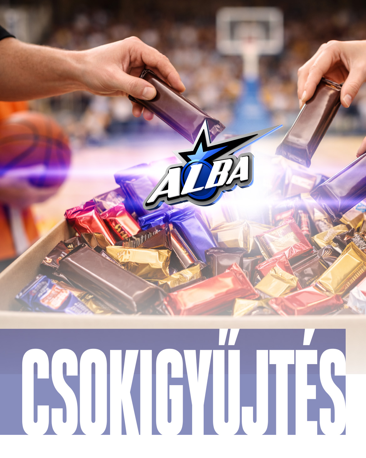 Az Alba kosarasai jótékonysági csokigyűjtést szerveznek a velencei gyermekotthon javára