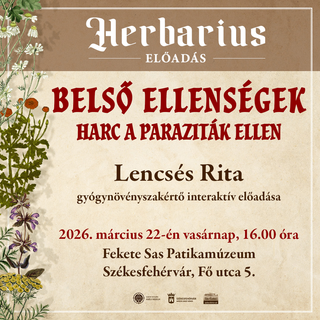 Harc a paraziták ellen – folytatódik a Herbarius programsorozat
