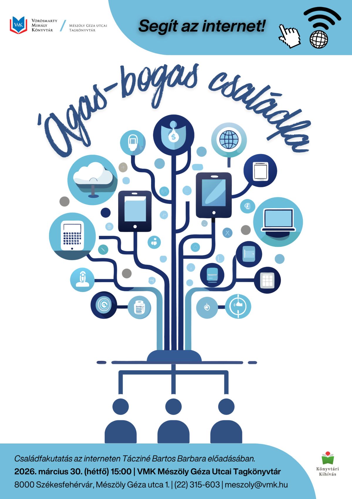 Családfakutatás, régészeti előadás és könyves beszélgetés hétfőn