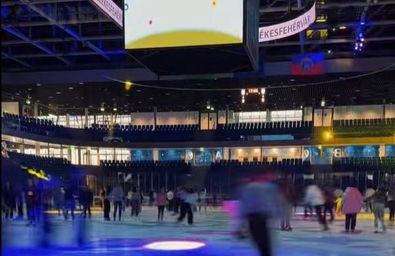 Húsvétváró családi közönségkorcsolyázást tartottak a MET Arénában