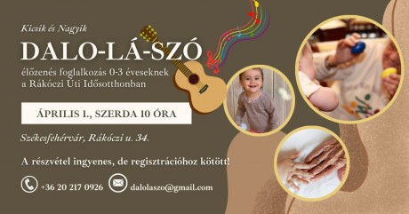 Kicsik és nagyik – DALO-LÁ-SZÓ szerdán 10 órakor