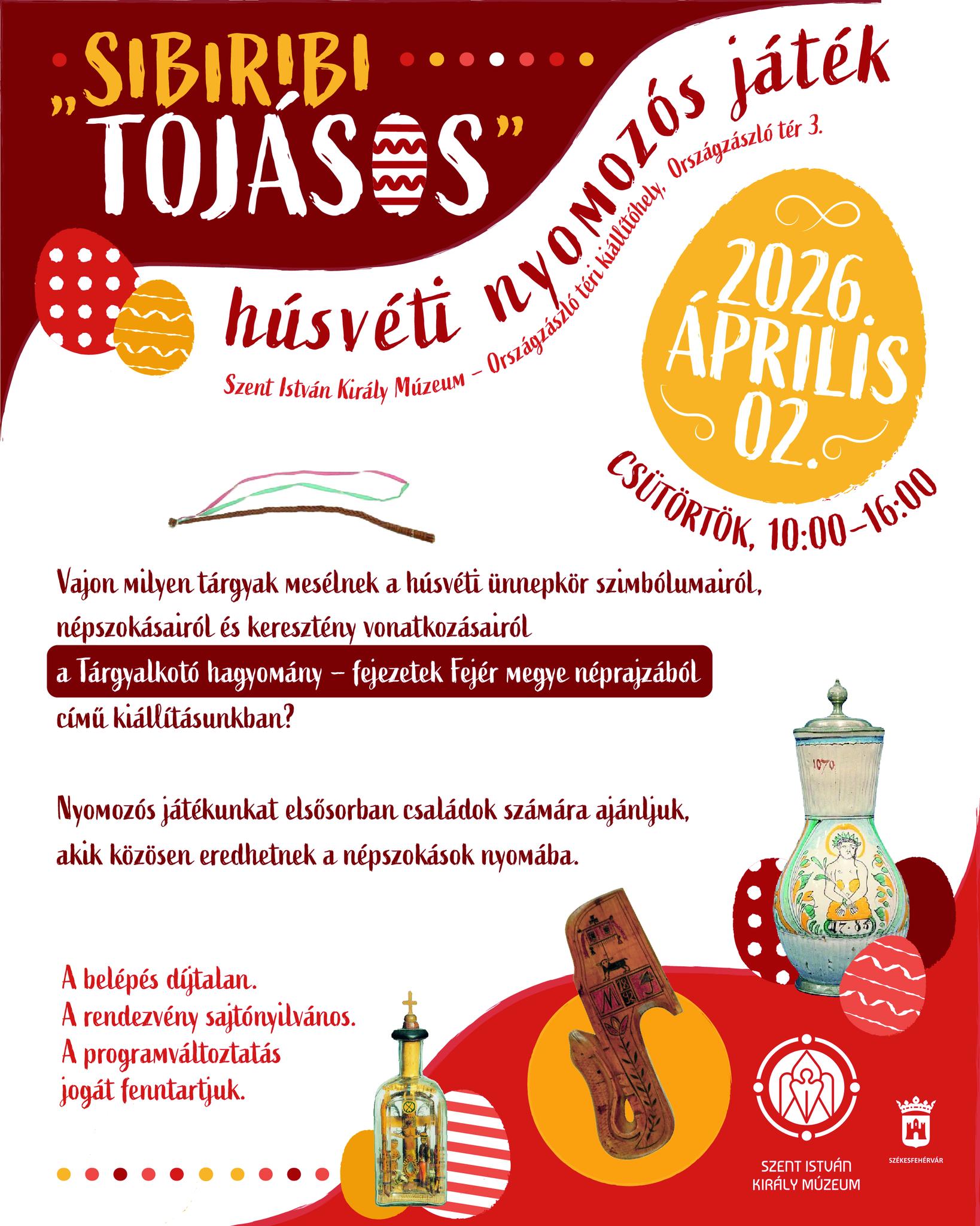 „Sibiribi tojásos” – húsvéti nyomozós játék az Országzászló téren