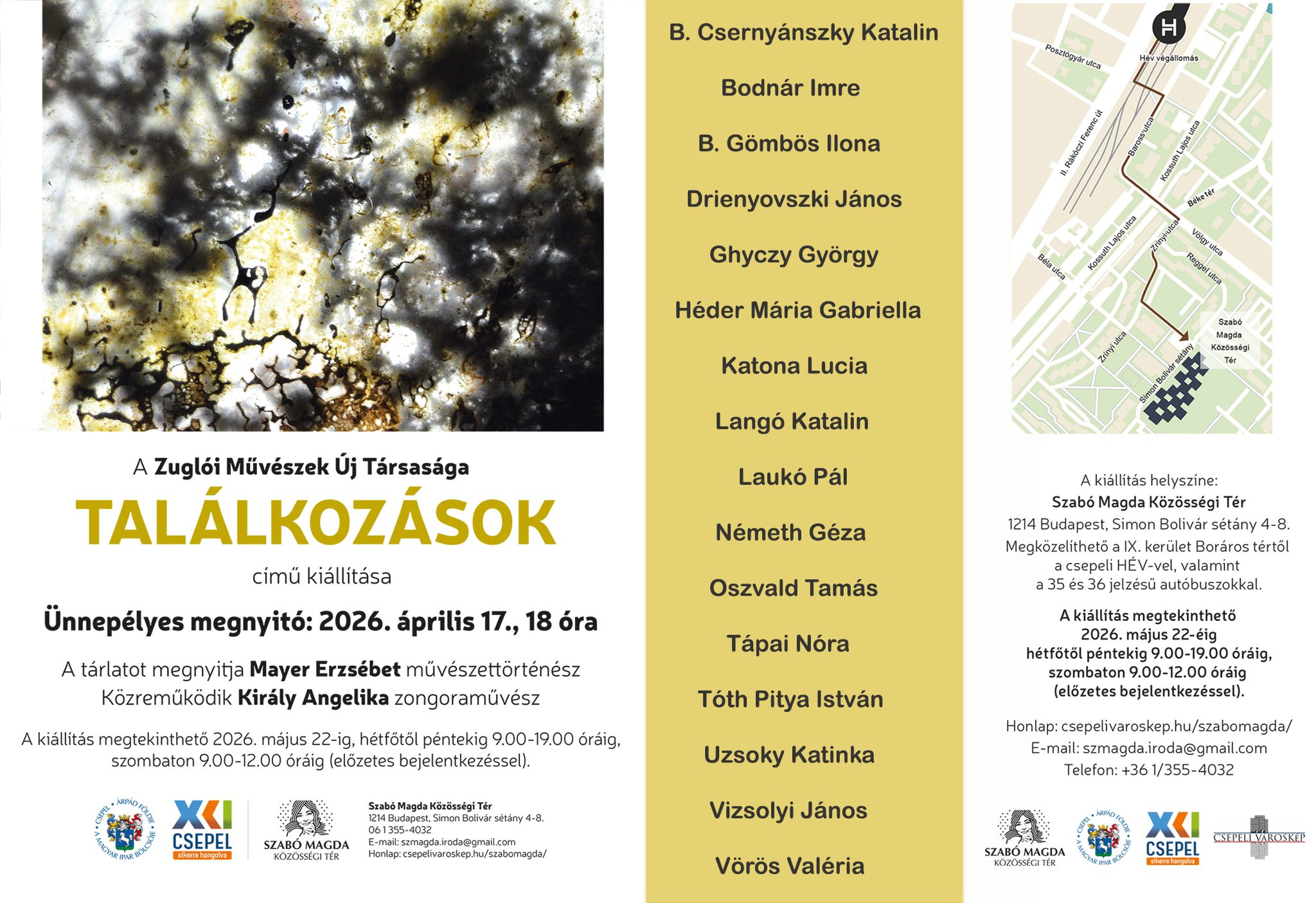 Találkozások – Székesfehérváron rendez kiállítást a Zuglói Művészek Új Társasága