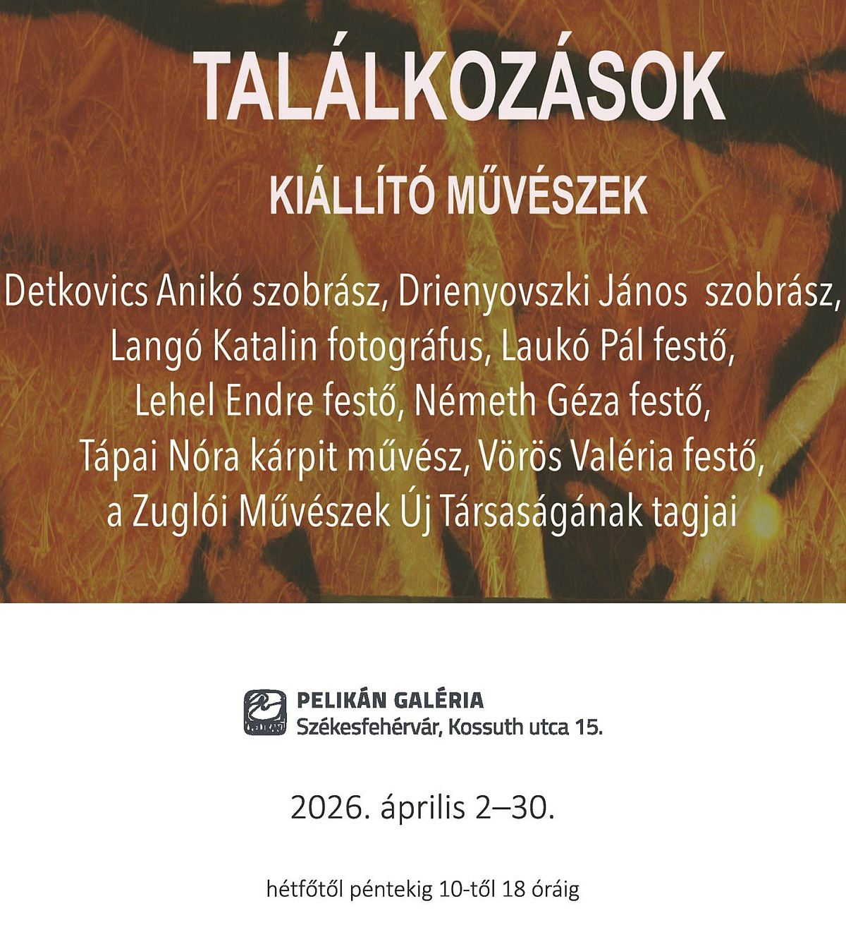 Találkozások – Székesfehérváron rendez kiállítást a Zuglói Művészek Új Társasága