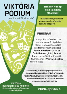 Viktória Pódium - koncert és beszélgetés az alkotásról