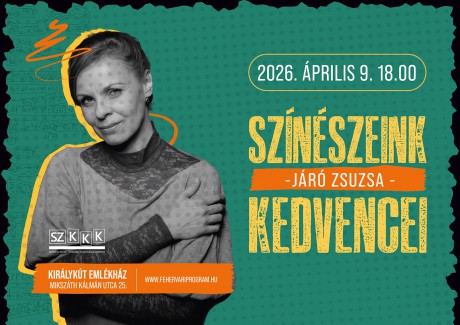Színészeink kedvence - Járó Zsuzsa lesz a vendég a Királykút Emlékházban