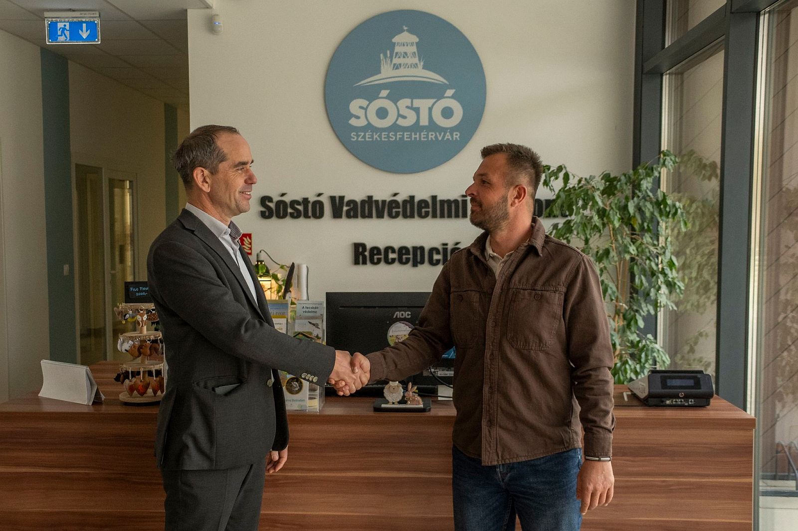 Együttműködés a vadvédelmi központ és a nemzeti park igazgatósága között