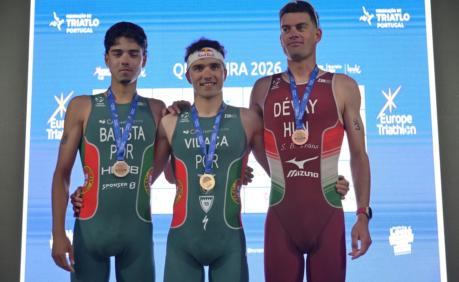 Dévay Márk bronzérmet szerzett a Portugáliában megrendezett Triatlon Európa Kupán